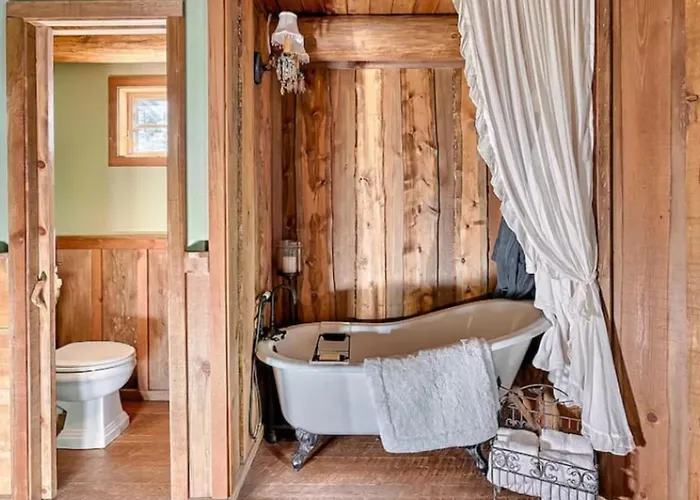 Hébergement de vacances Hot Tub & Mtn Views: Woodsy In